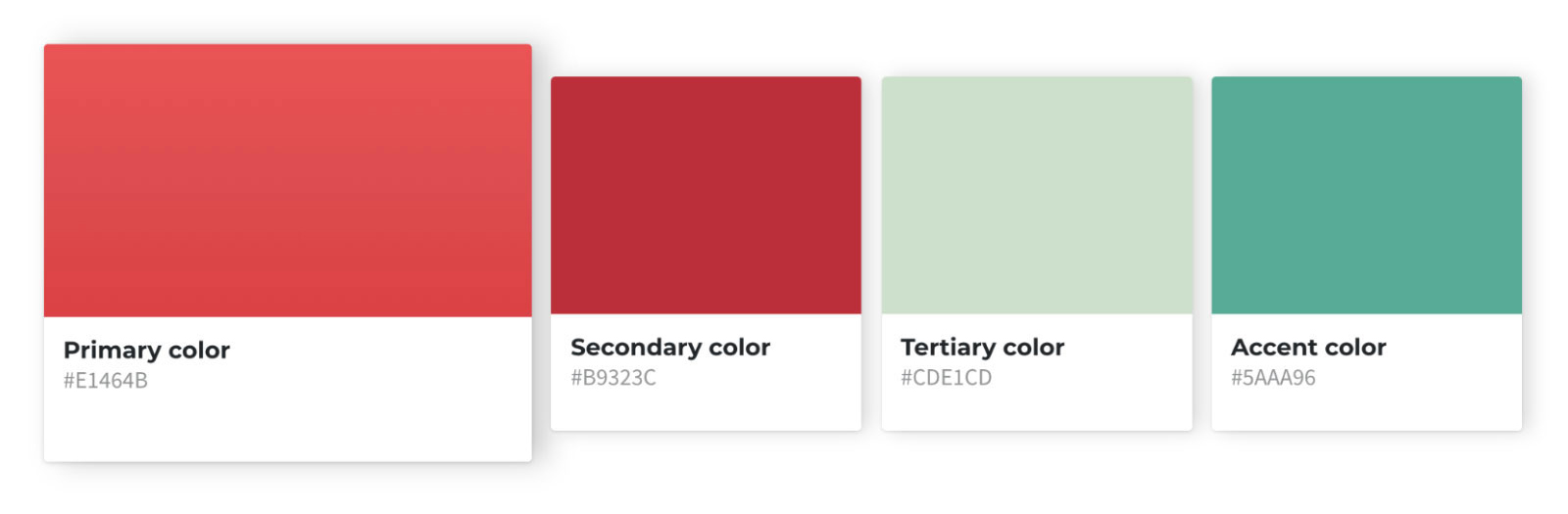 Copra brand colors