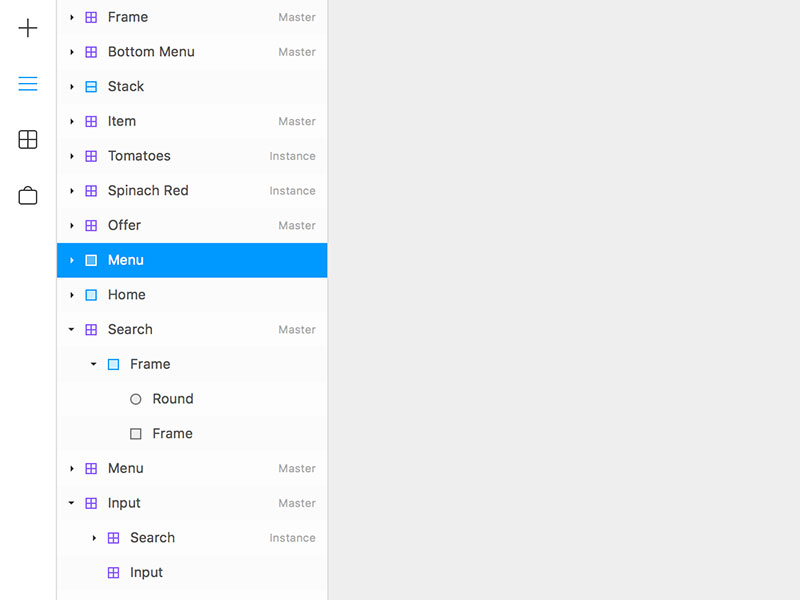 Confusing Framer X sidebar
