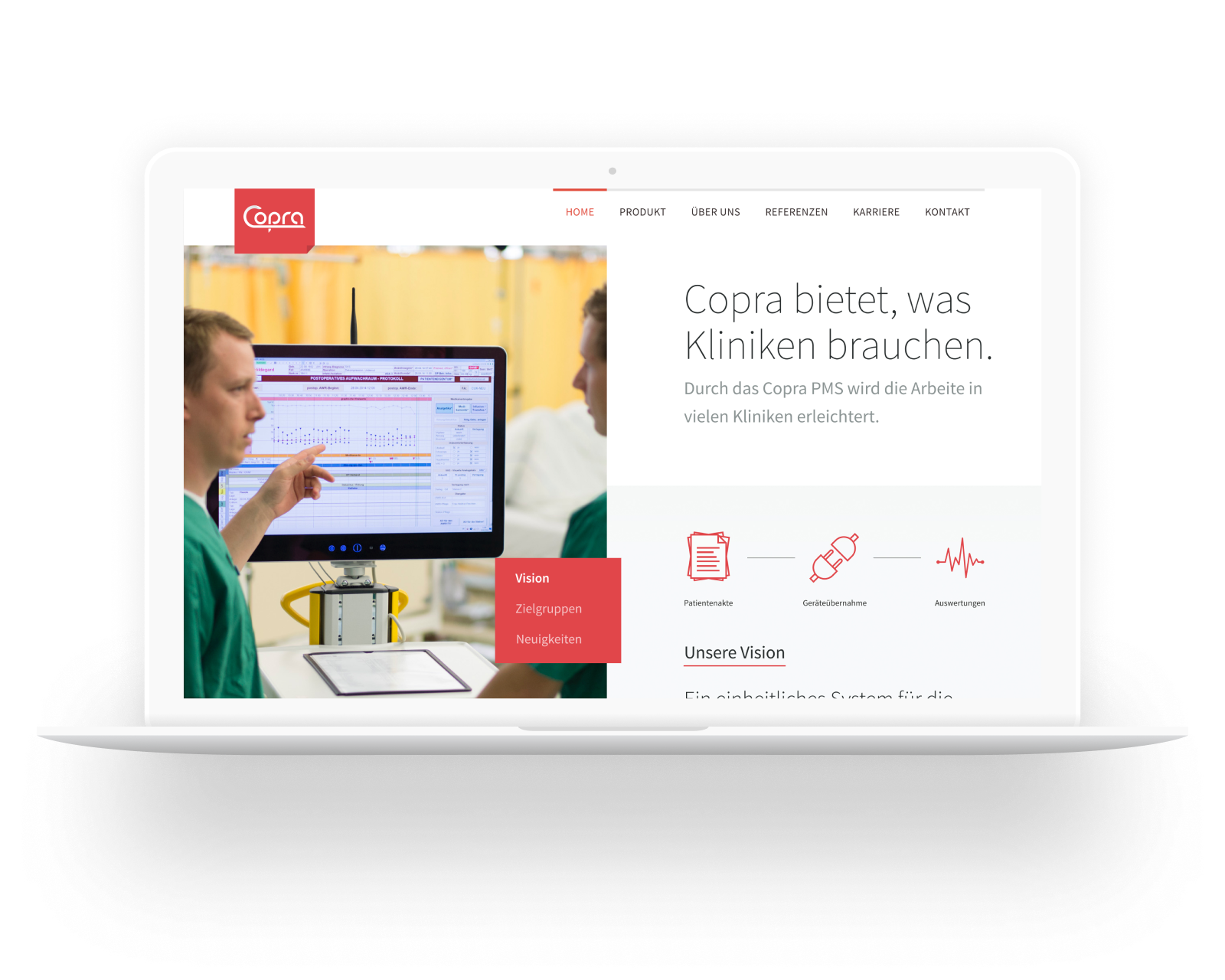 Copra GmbH corporate identity design
