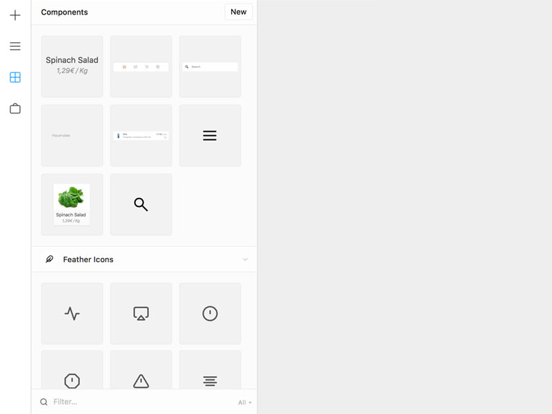 Component sidebar