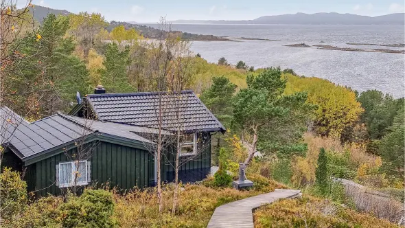 Ferienhaus für Angelurlaub in Mittelnorwegen.