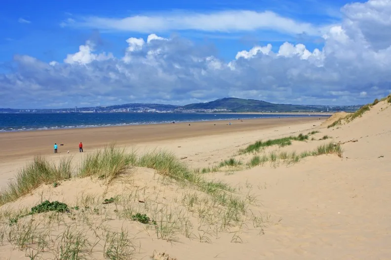 Aberavon Beach, Swansea Bay, Wales, UK