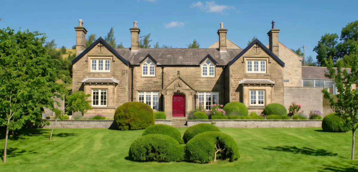 Large luxury cottage with extensive gardens