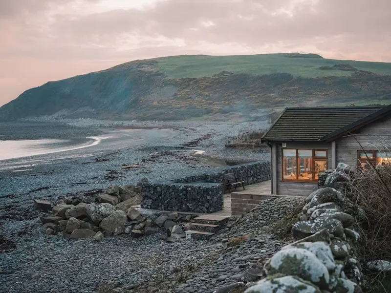 Lodge on the Beach, Stranraer, Scotland