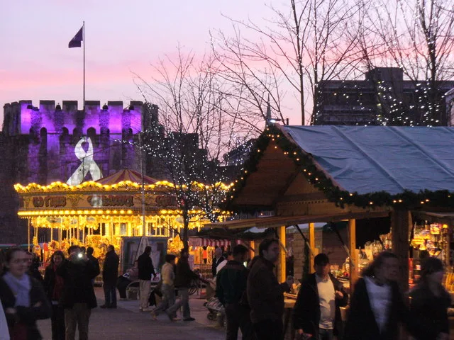 Southampton Christmas Market. Southampton, UK