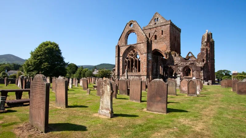 Sweetheart Abbey, Dumfries and Galloway,