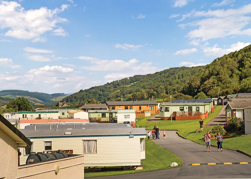 Clarach Bay Holiday Village (CLBA) in Clarach Bay, Nr Aberystwyth, Mid Wales, UK