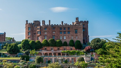 Powis Castle and Garden, Powys, Wales, UK