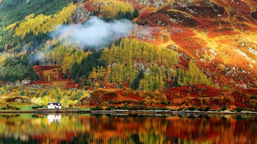 Autumn colours in Highlands, Scotland