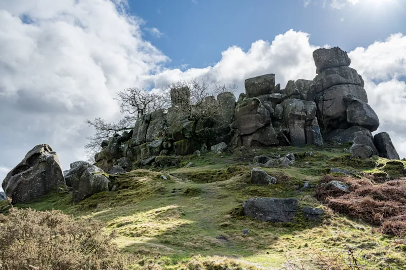 Robin Hood's Stride in the Derbyshire Dales, Peak District National Park