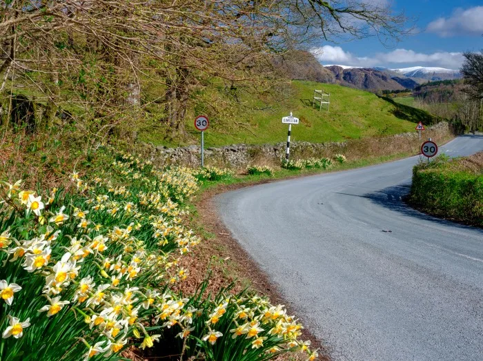 The road to Conistion, Lake District National Park