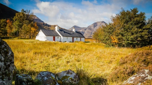 Cottage in the Scottish Highlands
