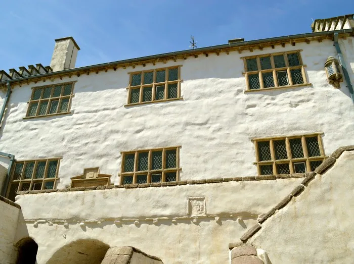 Plas Mawr in Conwy North Wales