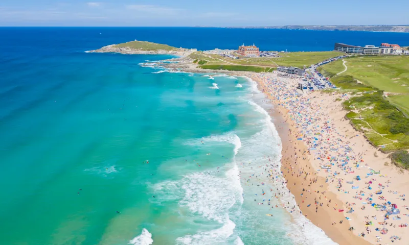 Newquay coast, Cornwall