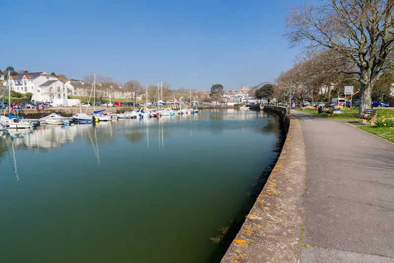 Kingsbridge Quayside, Devon, UK