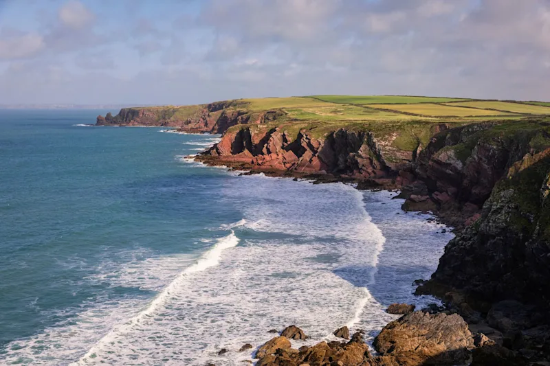 Musslewick Beach on the Pembrokeshire Coast, Wales, UK