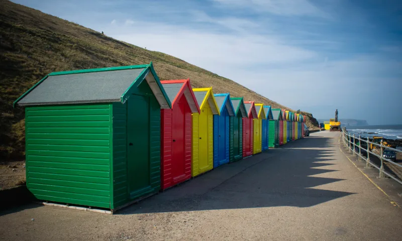 Scarborough beach huts