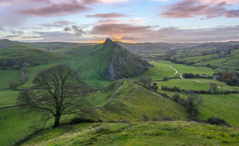Chrome Hill in the Peak District National Park