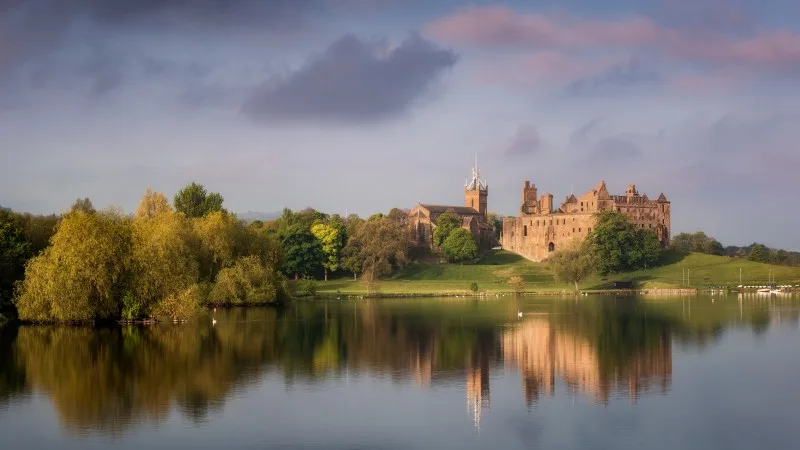 Palace in the morning