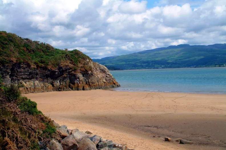Morfa Bychan or Black Rock Sands Beach, Gwynedd, Wales, UK