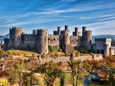 Conwy Castle in Wales