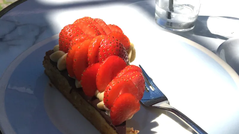 Erdbeerkuchen