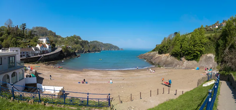 Combe Martin Beach, South Devon, UK