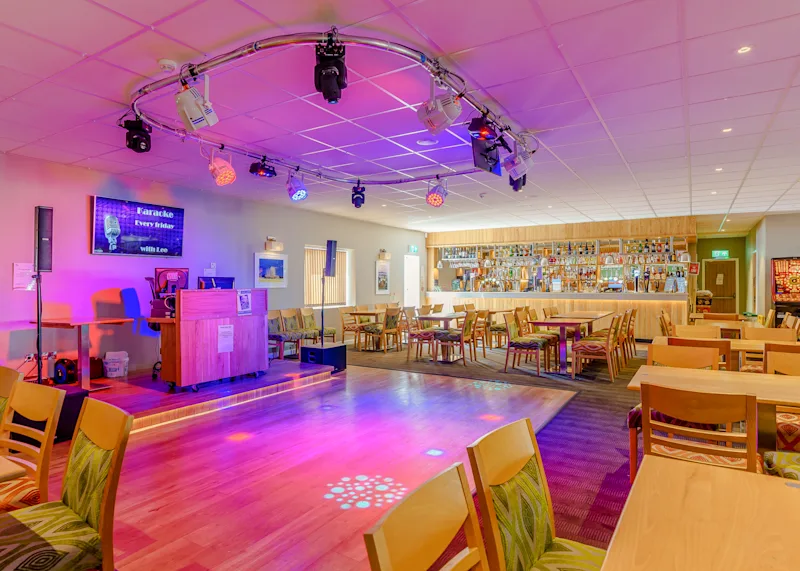 The Kingfisher Club at Riverside Holiday Village (PURN) in Bleadon, Weston-Super-Mare, Somerset, England, UK