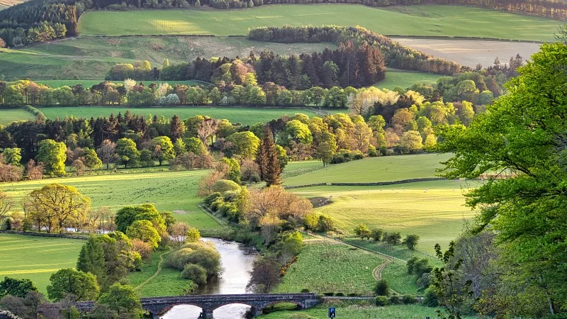 The River Tweed and Manor Bridge, Peebles