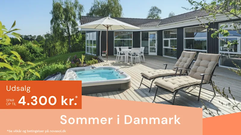 Lej sommerhus i Ebeltoft, og oplev byens hyggelige stemning og charmerende brostensbelagte gader