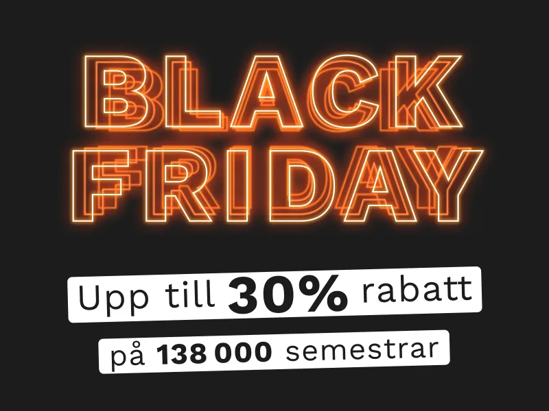 Vår största BLACK FRIDAY rea någonsin