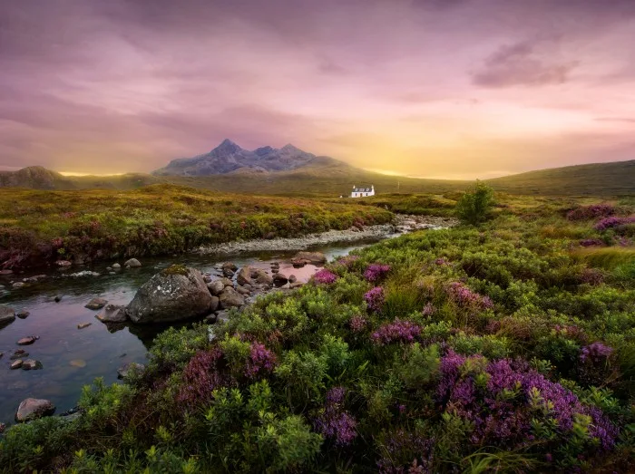 Sligachan river, Scotland