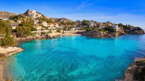 Campello Alicante Cala Coveta Fuma beach