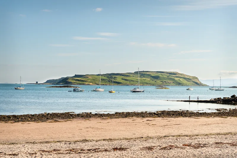 Millport Bay on the Isle of Cumbrae, Scotland, UK