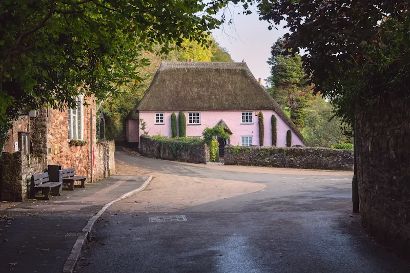 Cockington village, Devon, UK