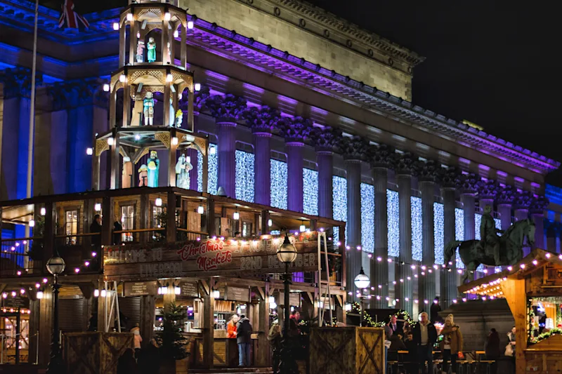 Liverpool Christmas Market, Liverpool, Merseyside, UK