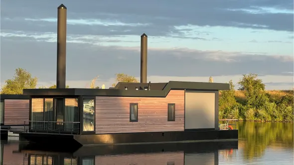 Houseboats in Holland