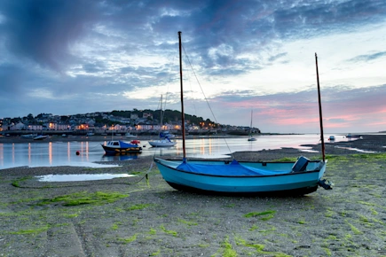Appledore at sunset, North Devon, UK