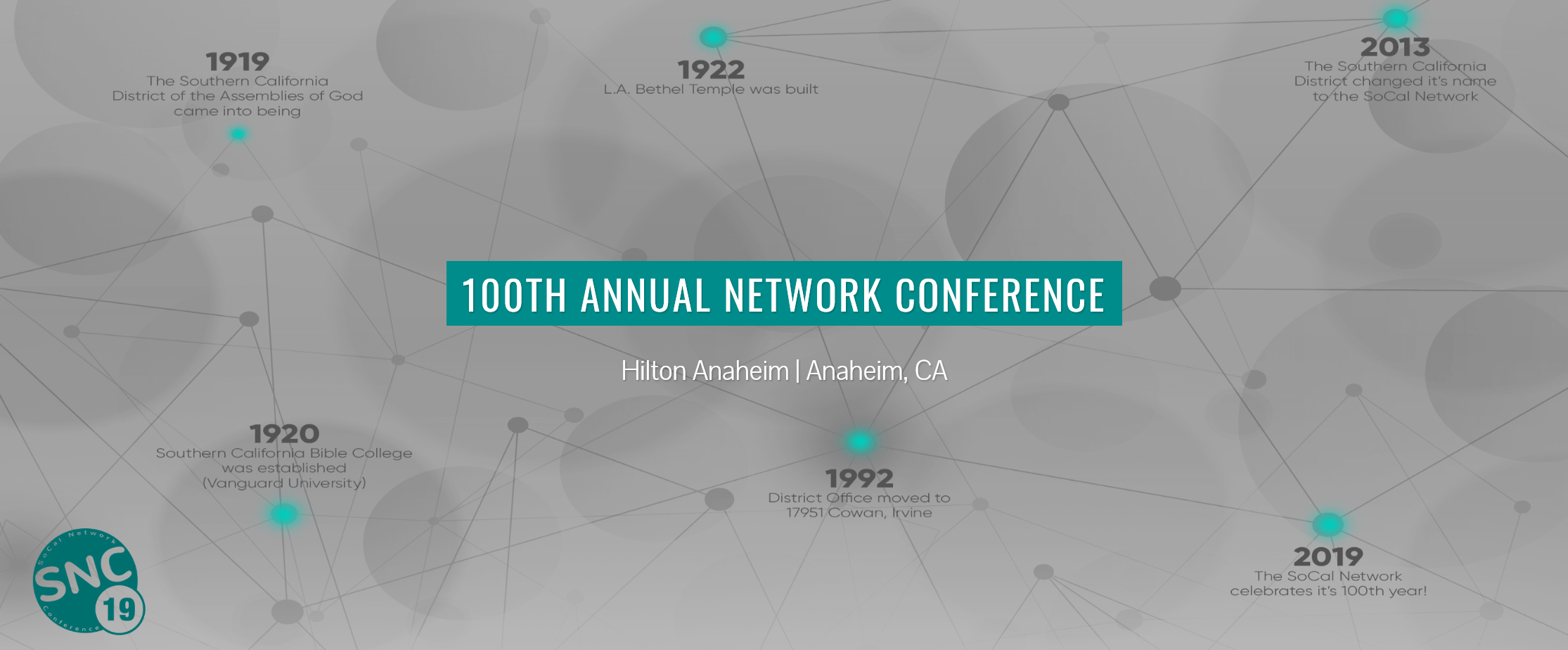 Promotion for SoCal Network Conference