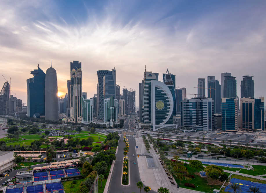 Cityscape The Pearl-Qatar 