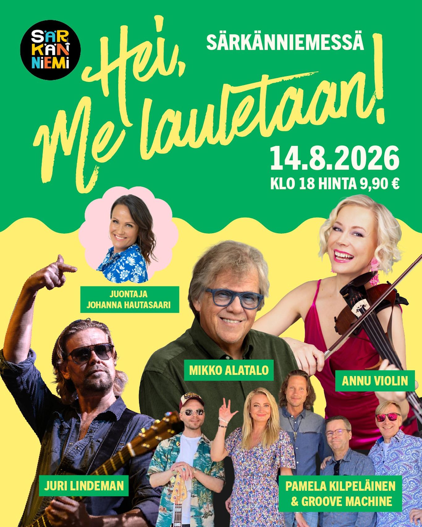 Hei, me lauletaan