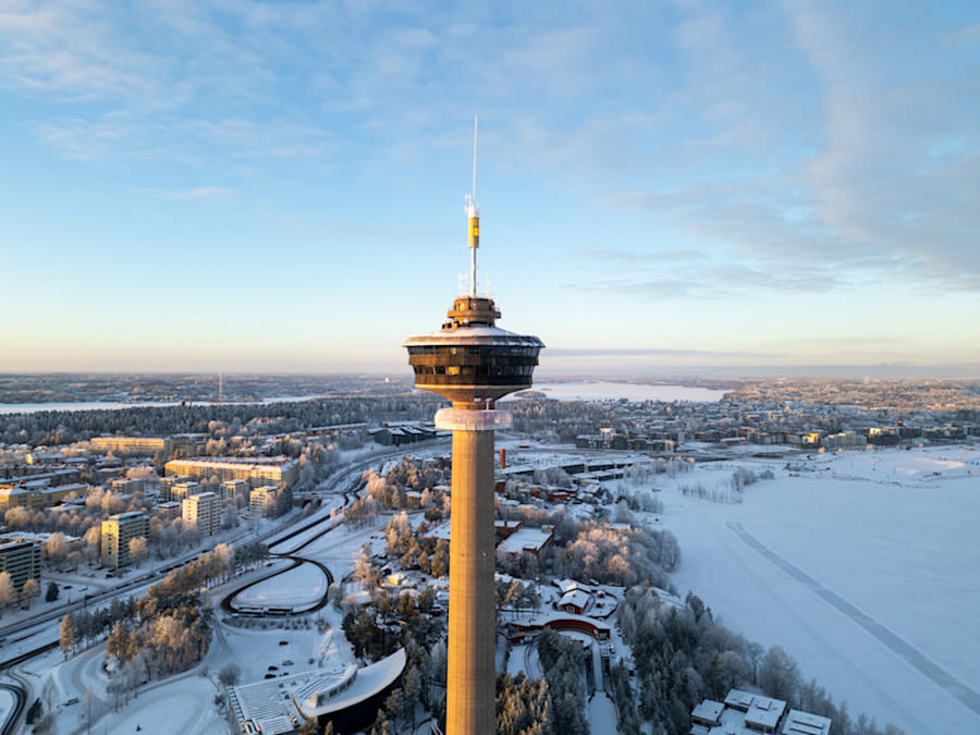Näsinneula talvella