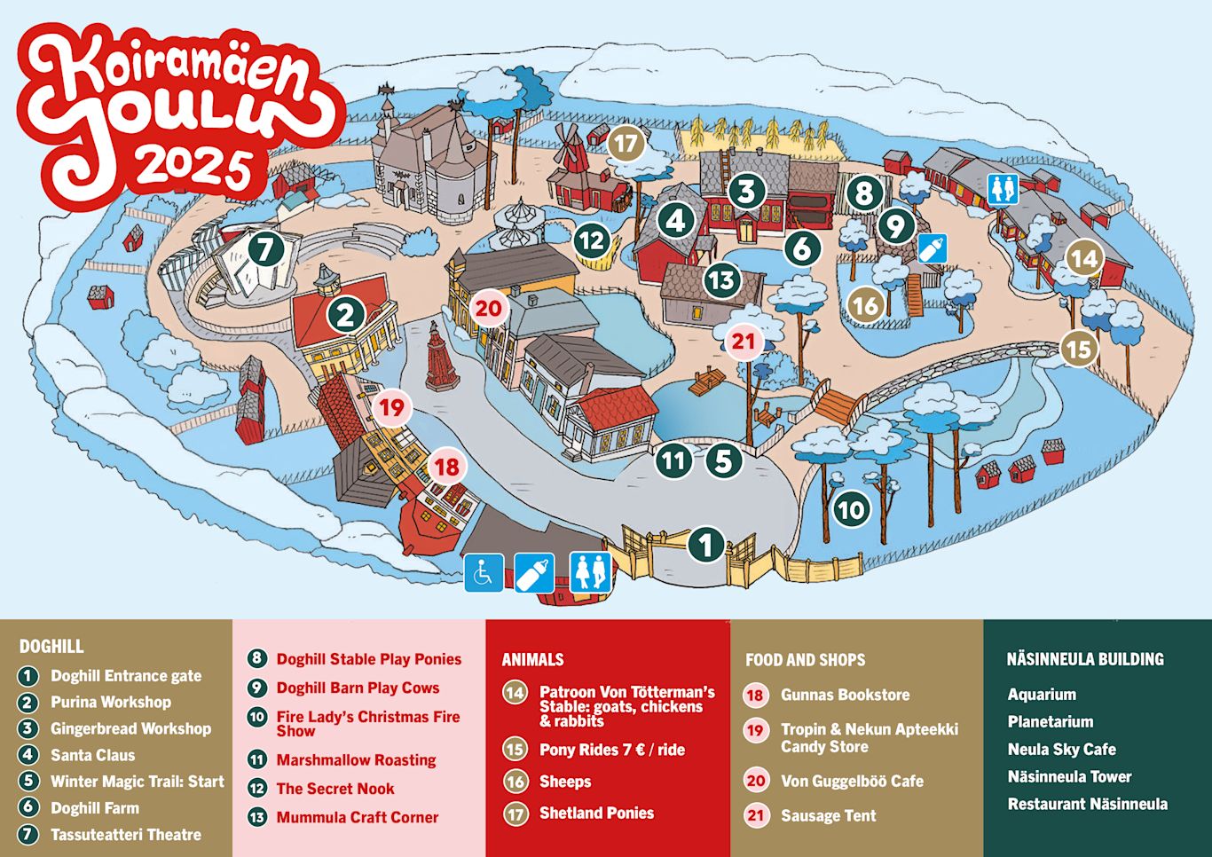 Doghill Christmas Map 2025
