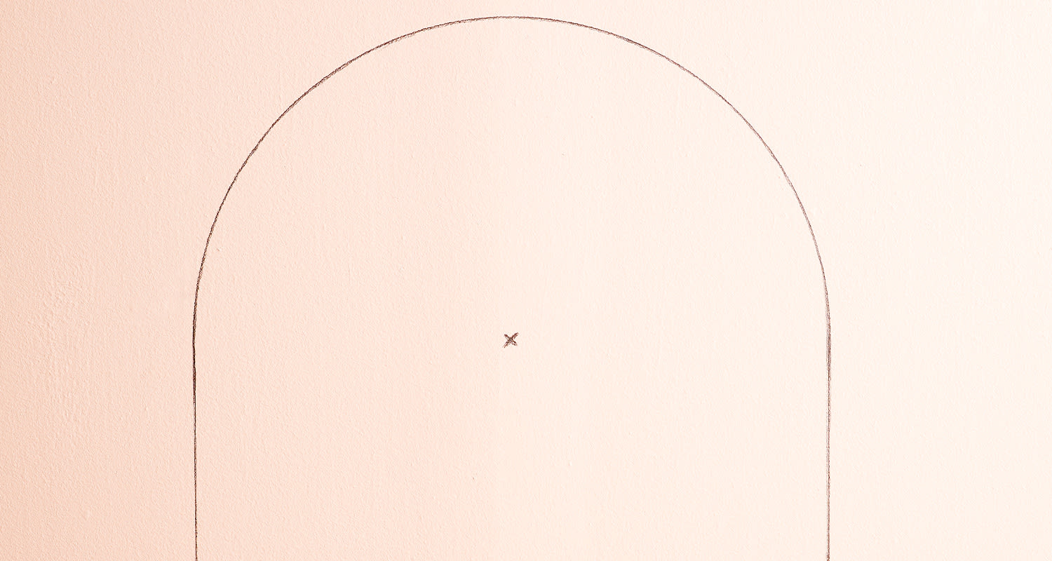 Peilin tehosteseinän teko-ohjeiden vaihe 2. Kuvassa rajattu osuus kokonaisuudessaan.