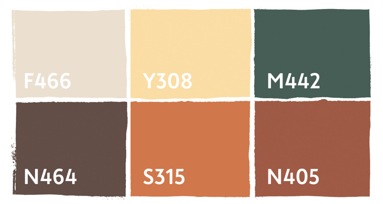 70-vuvun maalisävyt