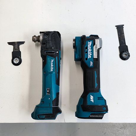 Makitan akkumonitoimikone testissä ammattilaisella, myynnissä K-Raudassa