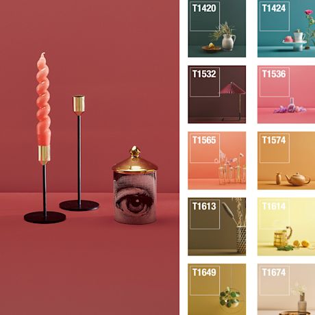 Susanna Björklundin valitsemat syksyn ja talven 2021 Cellon trendivärit Cellon sisämaaleille