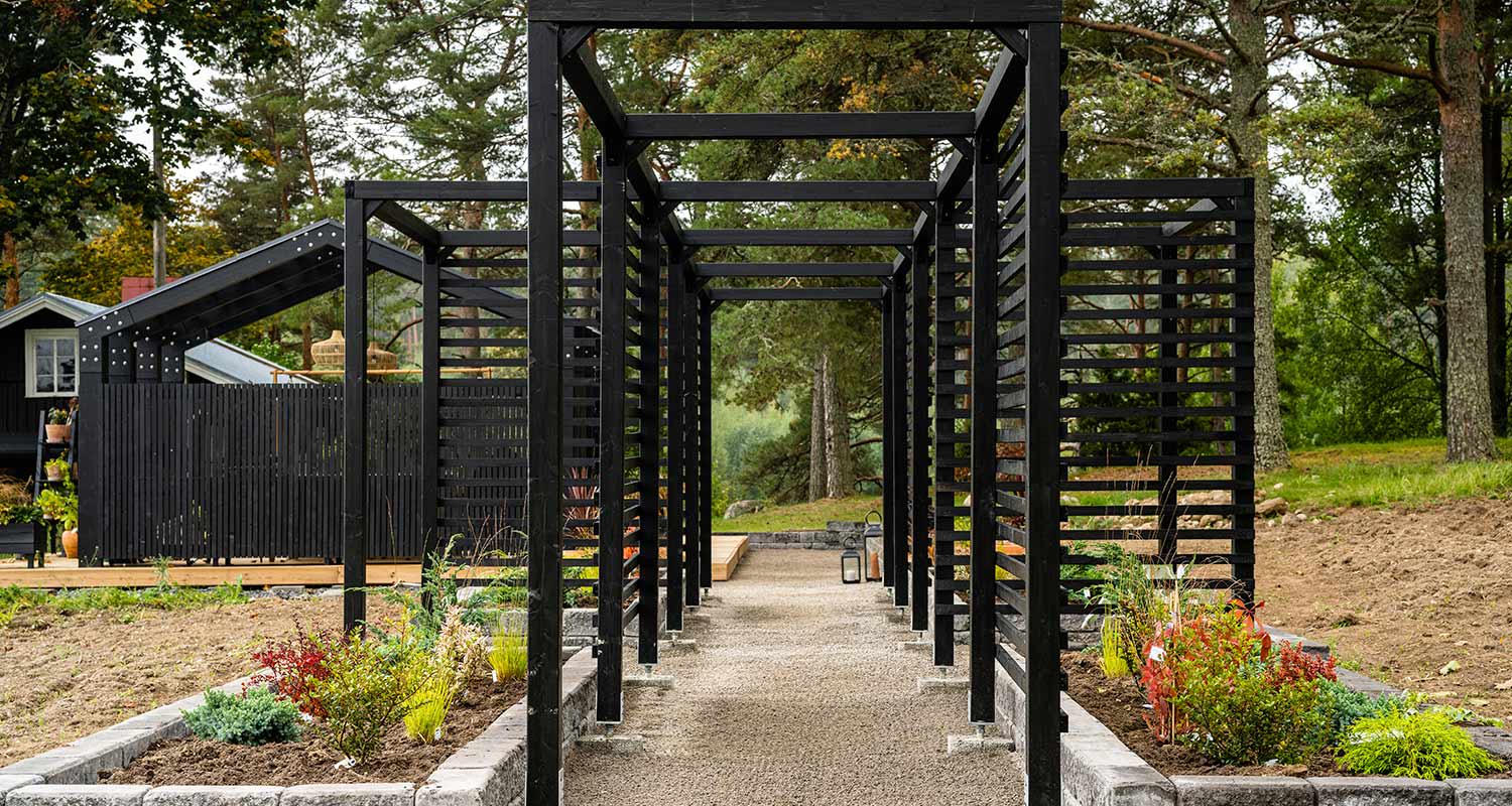 Valmis juoksupergola