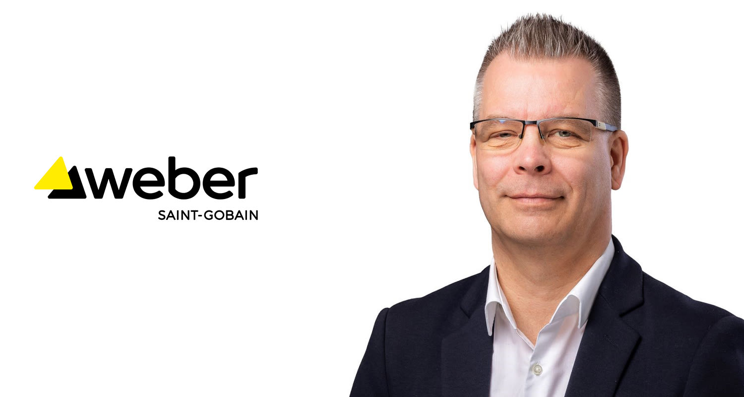 Christoffer Mannström, tuotepäällikkö, Saint-Gobain Weber