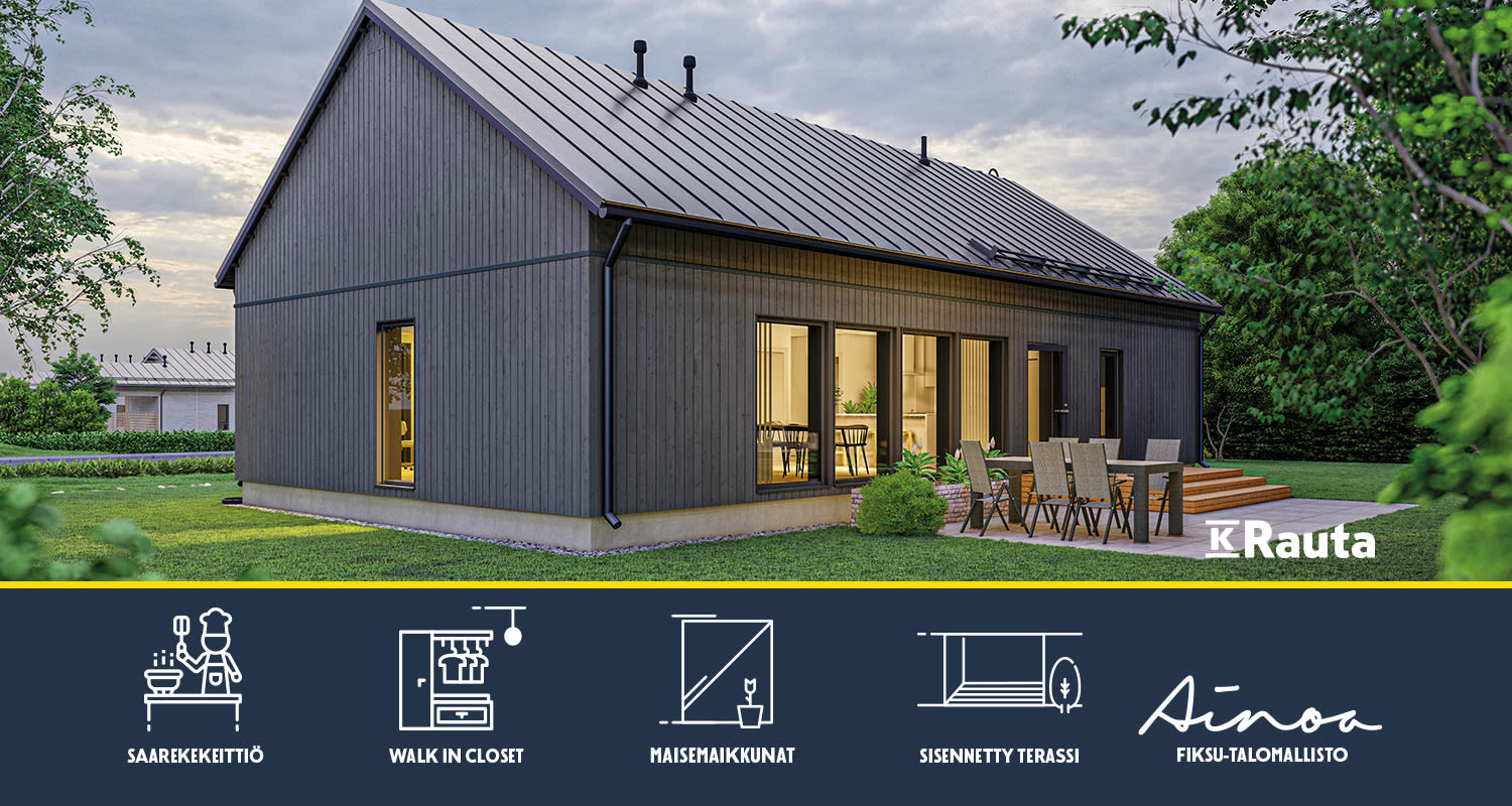 Halutuimmat ominaisuudet Ainoakoti Fiksu